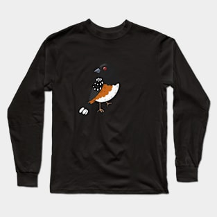 Spotted Towhee Long Sleeve T-Shirt